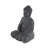 Ceramic Meditating Buddha Decorative Sculpture with Engraved Carvings and Relief Detailing-810678708-810678706