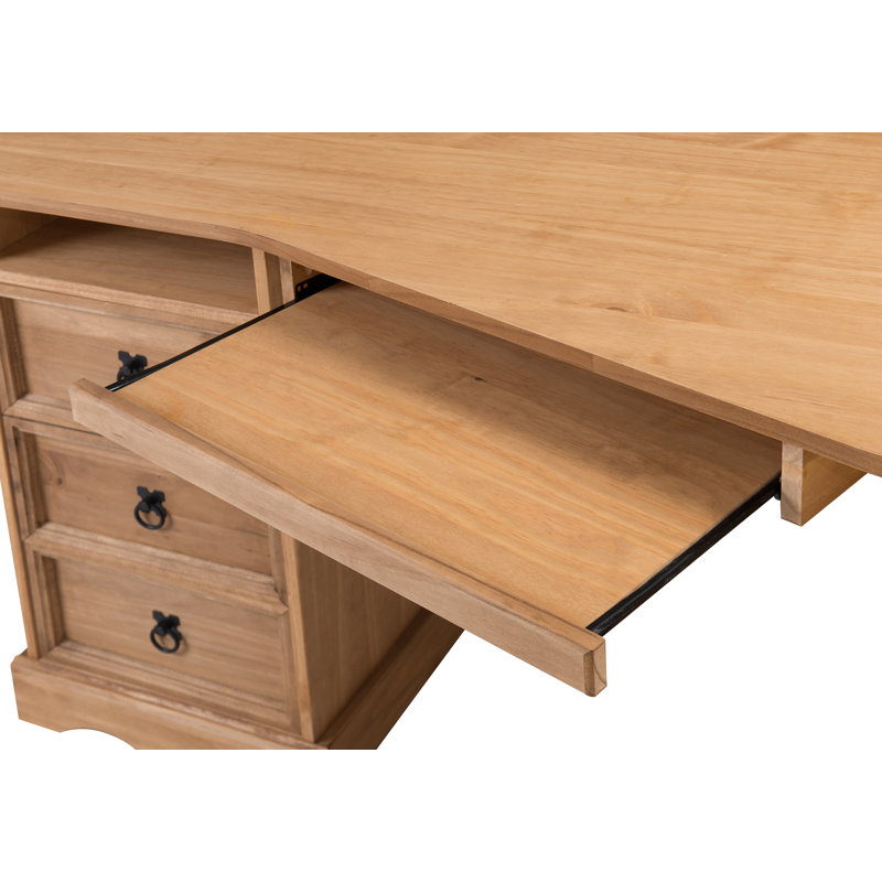 Bridewell Solid Wood Computer Desk