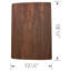 Performa Walnut Wood Cutting Board