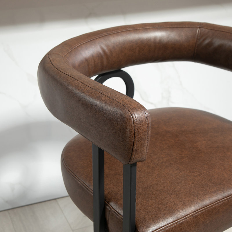 Ensemble de tabourets de bar House Hold, Marron foncé