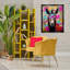 «Quirky Spectacle Donkey», art mural encadré flottant par LSR Design Studio-62204675-62204677