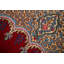 Tapis rouge rétro traditionnel 10 x 13