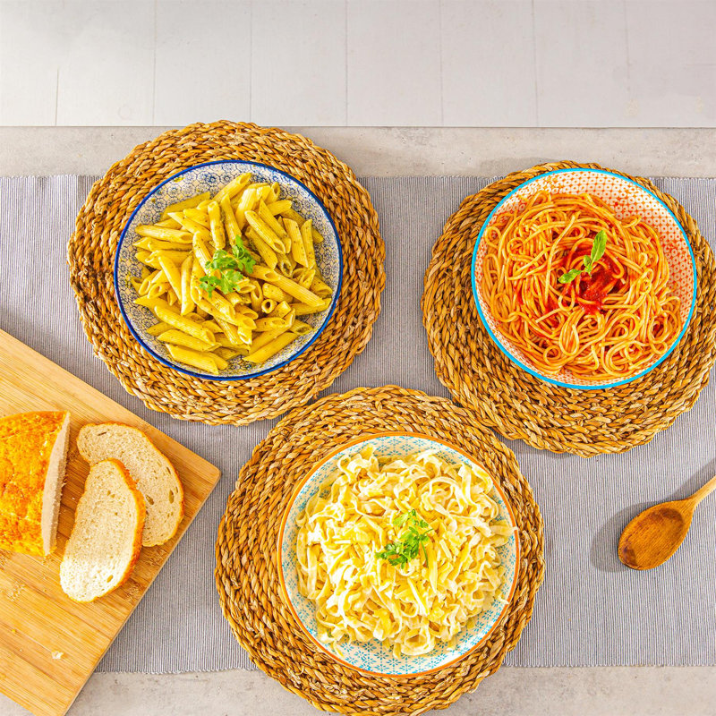 Nicola Spring - Hand-Printed Pasta Bowls