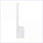 Hall Tree 3-in-1 Entryway Bench with Coat Hooks &amp; Storage, 47.2in White | MDF | Coat Racks-1260141468