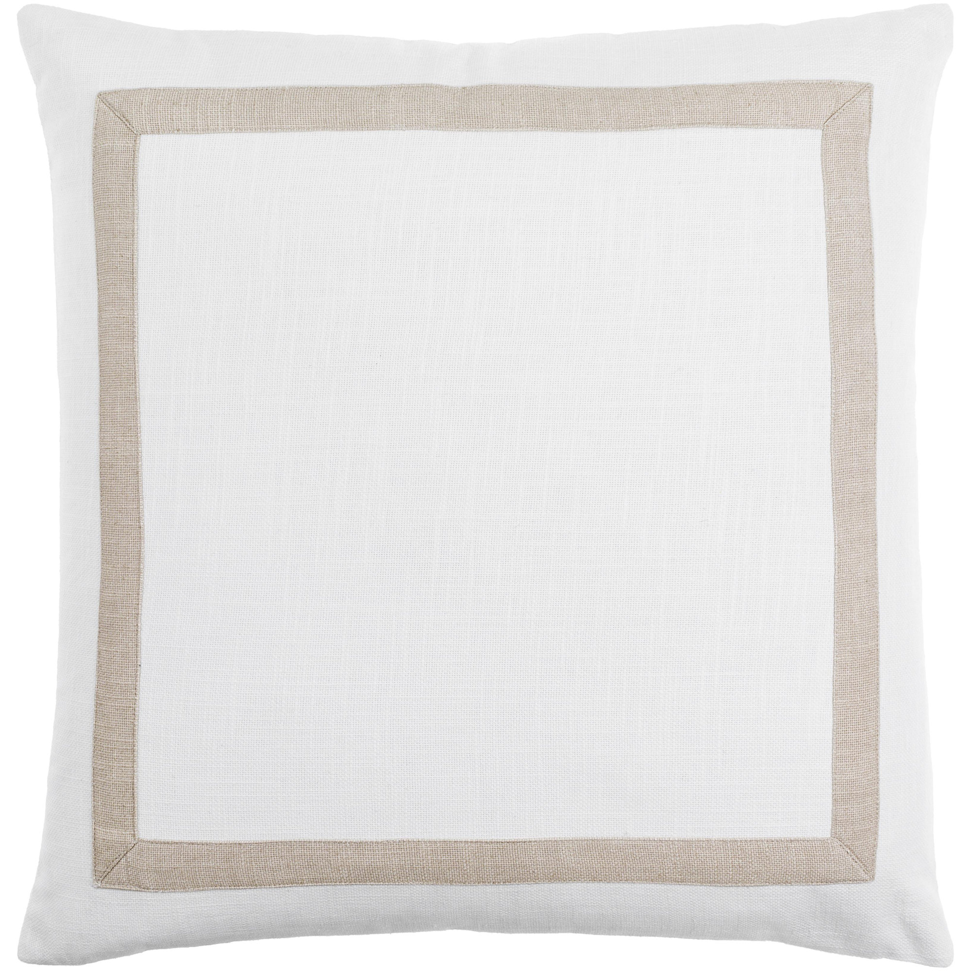 Vivant Cotton Throw Pillow, 22" x 22", Pillow Cover Only - No Insert