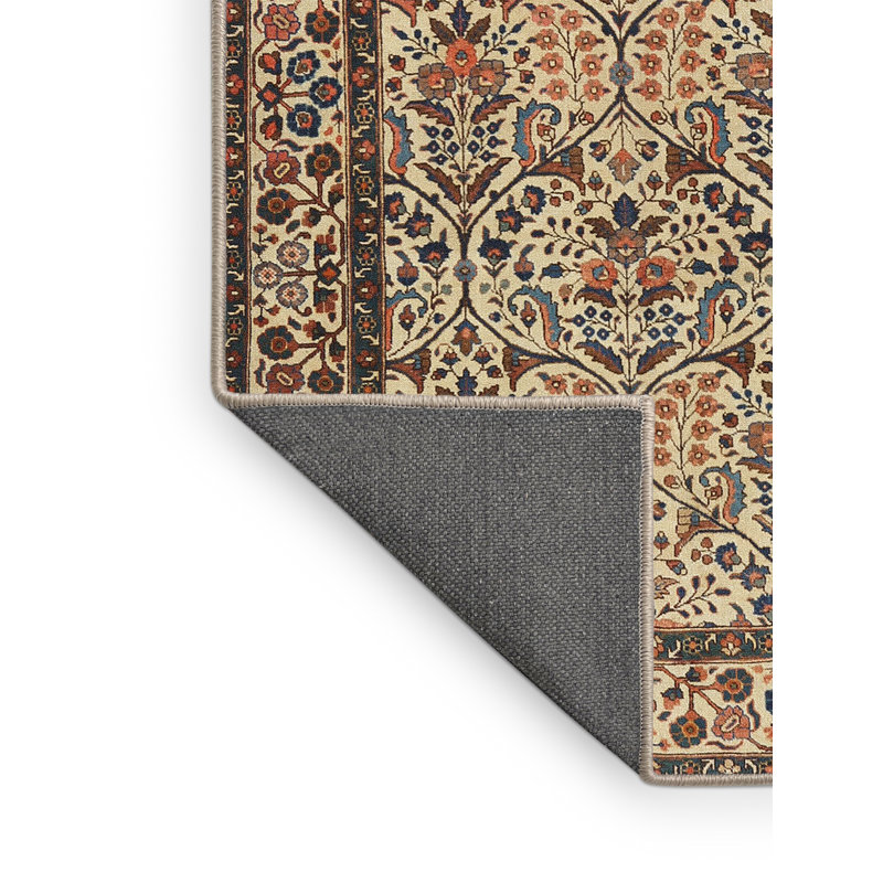 Tapis brun à motif oriental, Rectangle 7 pi x 10 pi