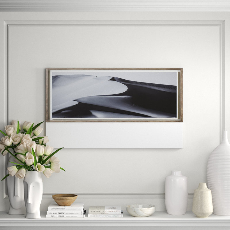 Black/Gray Dune Print