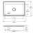 Lustertone 33" L x 22" W Drop-In Kitchen Sink-9254316