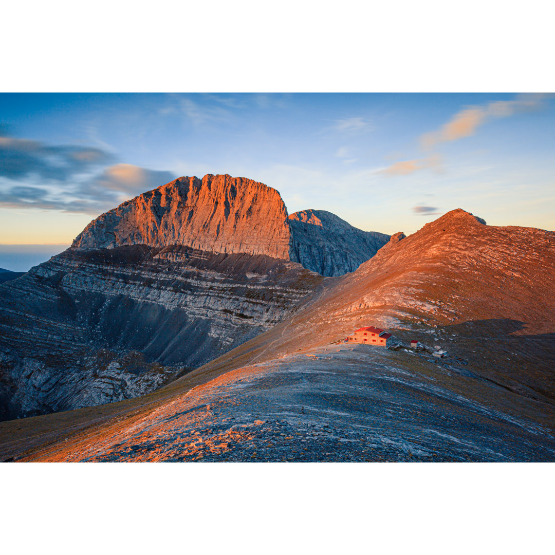 Olympus in Griechenland von StuartDuncanSmith - Leinwanddrucke auf Keilrahmen