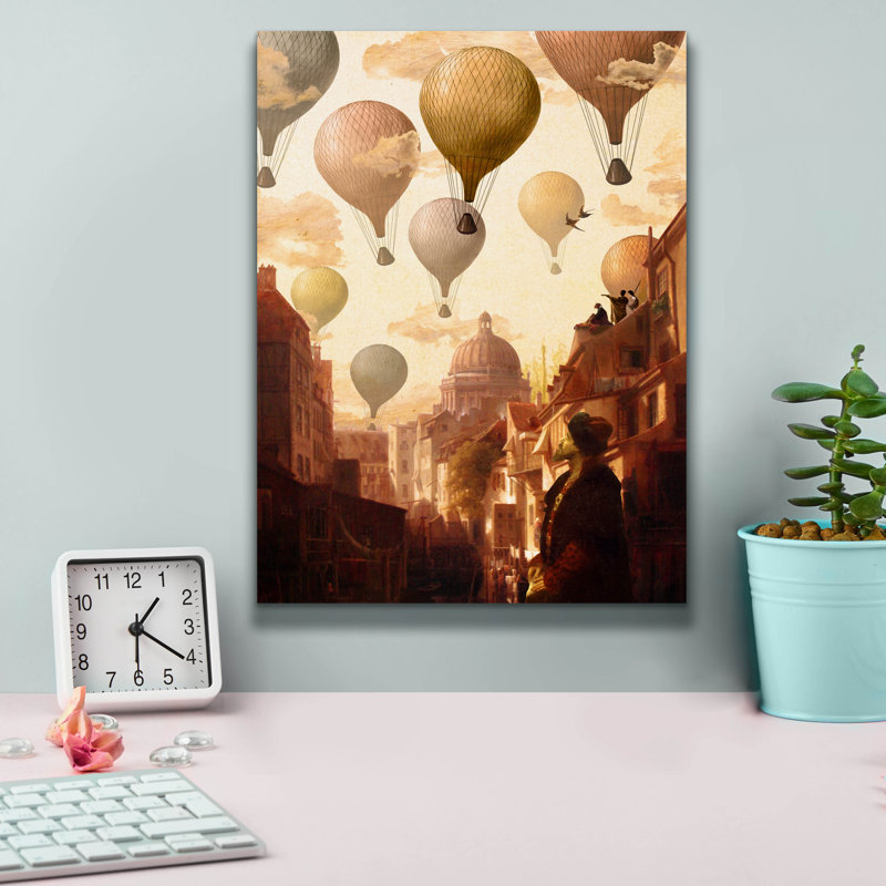 «Voyage To The Unkown» par Diogo Verissimo, H 16 po x l 12 po x P 0,75 po