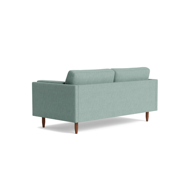 Skinny Fat Loveseat (70"), Performance Weave - Spa