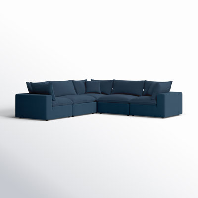 Ellaria 5 - Piece Modular Upholstered L-Sectional
