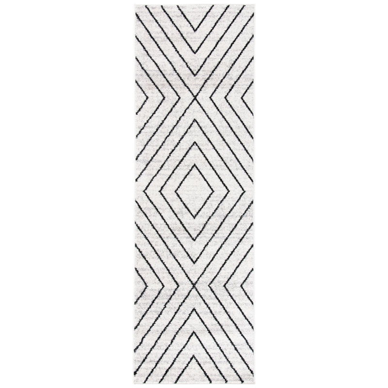 Garica Performance Geometric Rug, Runner 2'6" x 10'