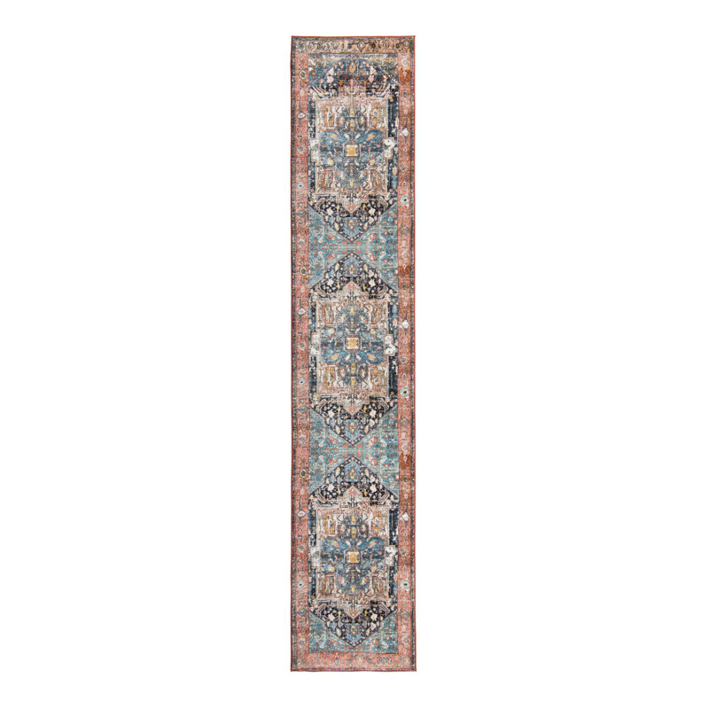 Ahniya Oriental Indoor Rug, Runner 2'7" x 13'