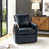 Similicuir bleu marine est en rupture de stock