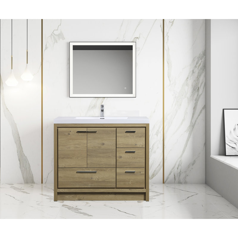 Ensemble de meuble-lavabo simple 42 po Spiker Allier