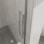 Porte de baignoire en verre, verre trempé, largeur réglable, étanchéité aux éclaboussures, douche coulissante lisse et silencieuse