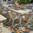 Green/Yellow  Floral Design Performance Outdoor Rug-2025197072