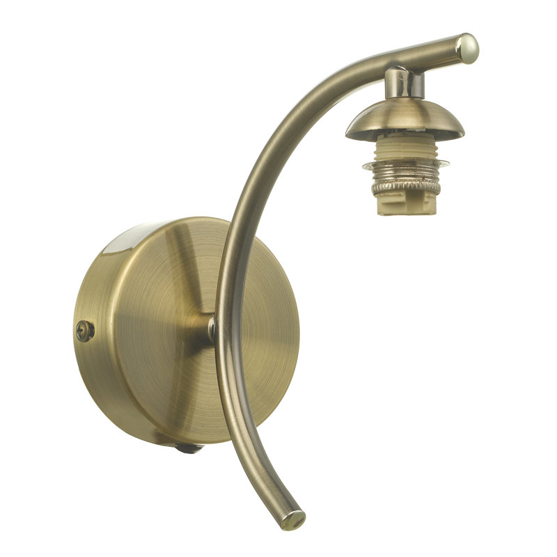 Wall Light, Antique Brass