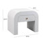 66cm W Solid + Manufactured Wood Bedside Table-587251080