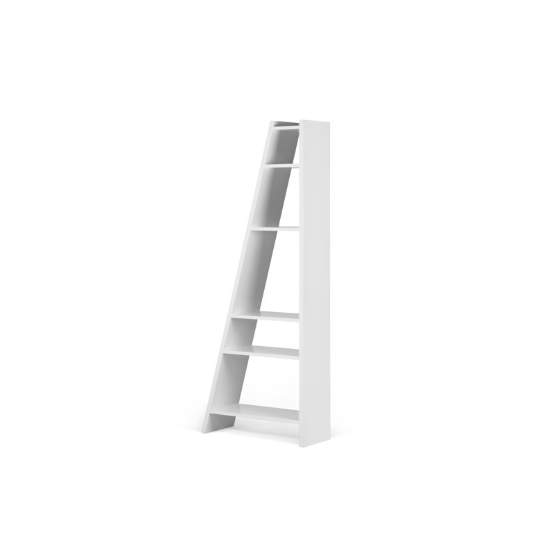 Bibliothèque échelle H 77 "x l 30" Delta, Blanc pur