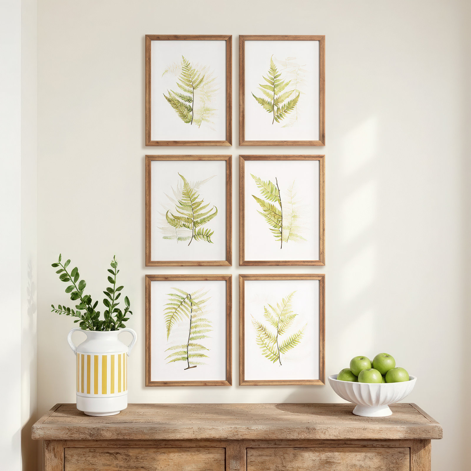 Eifa "Fern Study" Wall Art Set