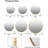 Round Wall Mirror, Metal Frame Circle Mirror for Bathroom, Bedroom & Entryway, Modern Rustic Decor, Heavy Duty Wall Mounted Vanity Mirror for Living Room, Hallway & Home Decor-583783665-583783567