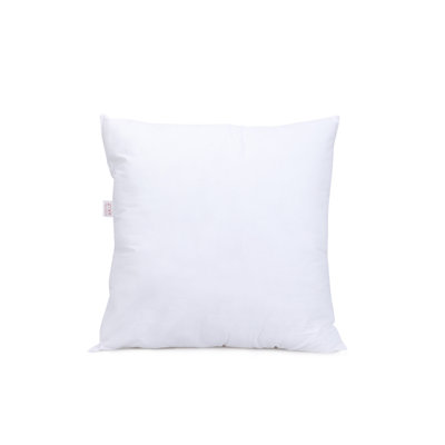 Premium 100% Cotton Pillow, 23.6 x 23.6 Inches | 800g Fiber Filling, Machine Washable at 86°F | Soft, Durable, and Ironable | Perfect for Comfortable Sleep and Home Décor, Elegant White Color
