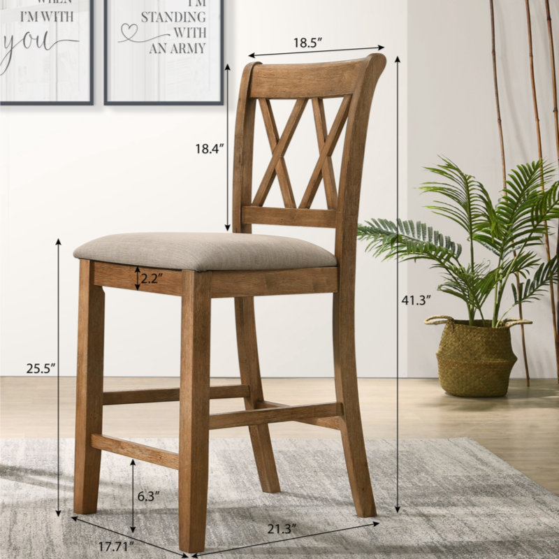 Cilo Upholstered Counter Stool