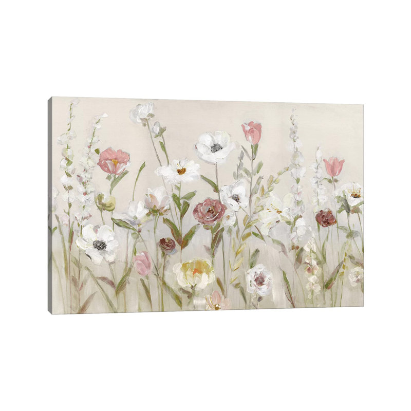 Bloomin Around by Sally Swatland - Wrapped Canvas Painting, 66.04 cm H x 45.72 cm W x 3.175 cm D