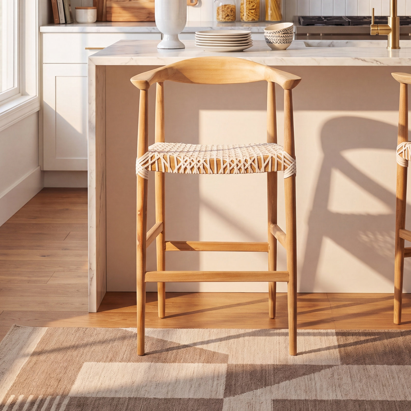 Kazbah Bar and Counter Stool, Bar Stool (29” Seat Height)