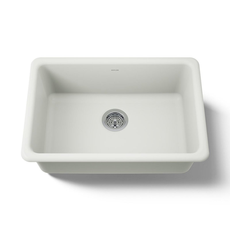 Iron/Tones 27" top-/undermount single-bowl kitchen sink