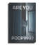 Art mural en métal Winston Porter «Are You Pooping» par Andreas Magnusson-1899031748