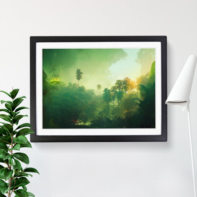 XH1022-9236X Tropical Forest Vol.2 - Single Picture Frame Print