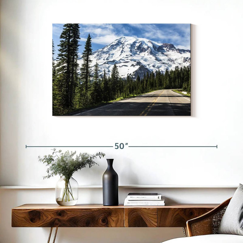 Mehar Road To Mount Rainier, H 24 po x l 36 po
