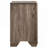 Tomasina Washed Taupe 2-Drawer Rectangular Nightstand-47832308