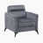 Microfibre / microsuède gris foncé sélectionné