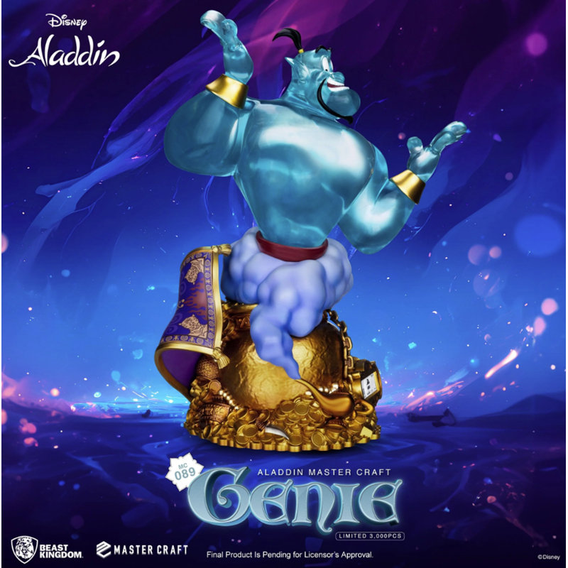 Aladdin Master Craft Genie Table Top Statue