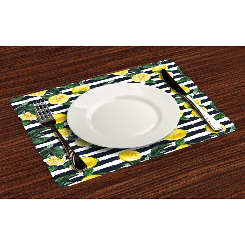 Jahn Fresh Lemons Placemat