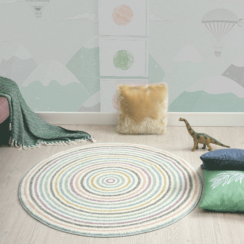 Medina Area Rug, Round 120cm