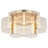 Kenzo - LED 5 Light Flush Mount - Vintage Brass Finish - Light Guide Panel-253144067-253144065