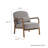 Charlie Boucle Upholstered Armchair-101323741