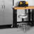 Adjustable Height Stainless Steel Swivel Stool