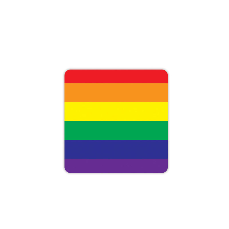 Sous-verres Rainbow - 3¼ po - paquet de 12