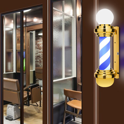 Figuero Golden Barber Pole Light