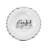 Ranch Life White/Black Melamine Plastic Western Rustic Farmhouse 14 Piece Dinnerware Set