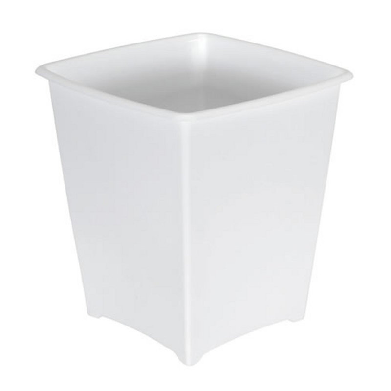 Plastic Open Trash Can - 2 Gallons