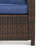 Parkhurst 5-Person Woven Rattan Patio Conversation Set with Cushions -1709642272