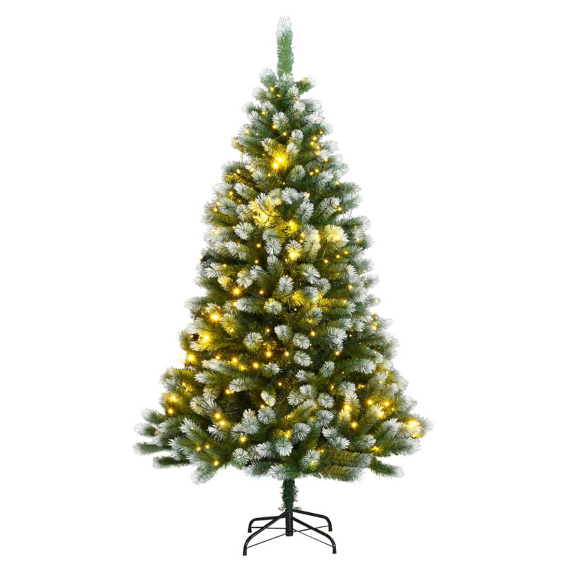 Lighted Artificial Christmas Tree, 70.9"