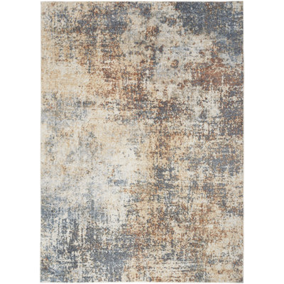 Pritt Washable Abstract Indoor Rug